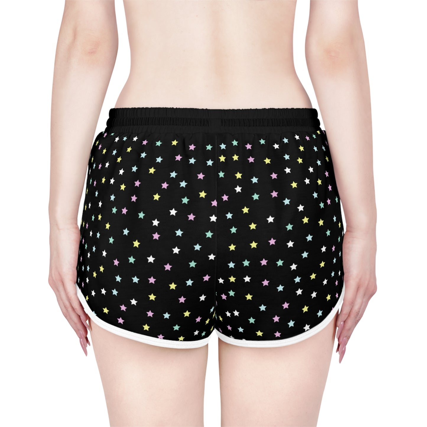 
                  
                    Colorful Stars Relaxed Shorts (AOP) | Fun Summer Style
                  
                