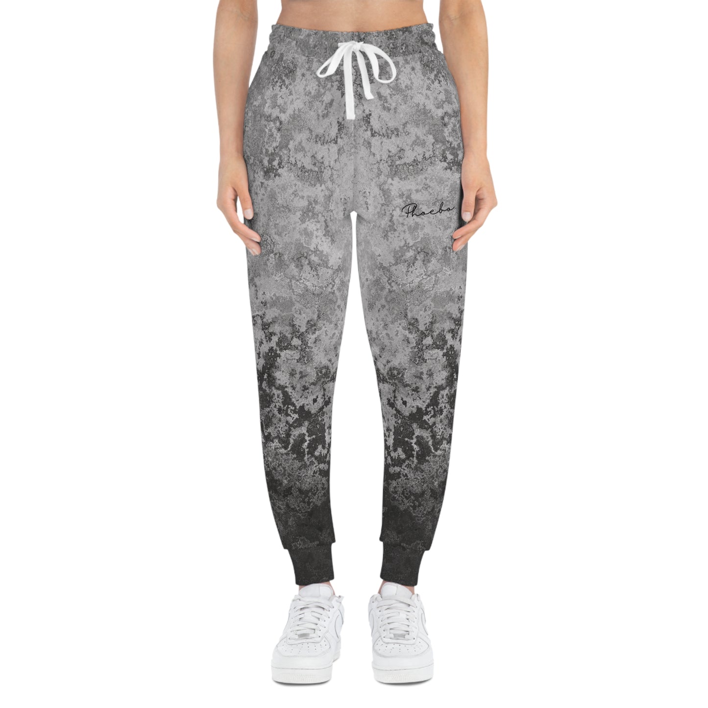 
                  
                    Distressed Grey Athletic Joggers (AOP) | Trendy & Edgy Joggers
                  
                