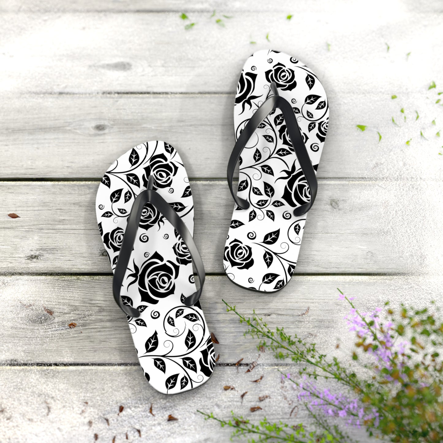 
                  
                    Floral Flip Flops
                  
                