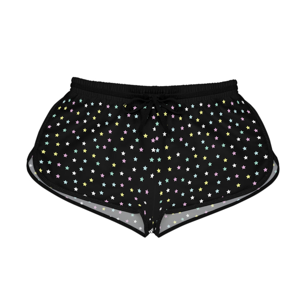 Colorful Stars Relaxed Shorts (AOP) | Fun Summer Style