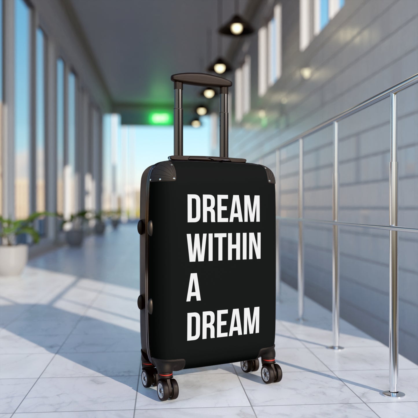 
                  
                    Dream Within A Dream Quote Suitcase | Stylish Luggage for Travelers
                  
                