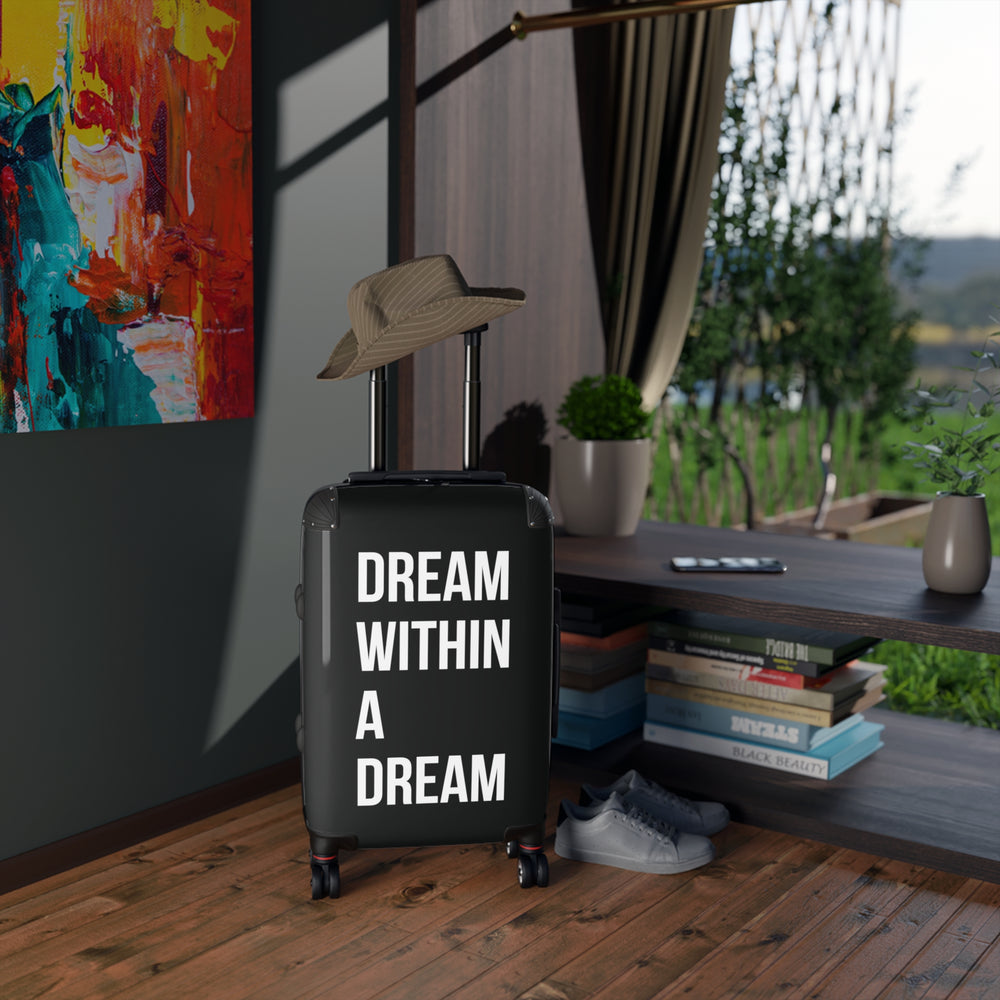 
                  
                    Dream Within A Dream Quote Suitcase | Stylish Luggage for Travelers
                  
                