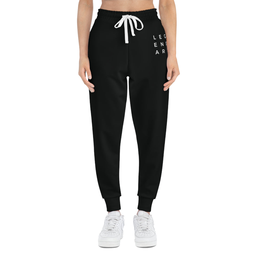 
                  
                    Legendary Black Athletic Joggers (AOP)
                  
                