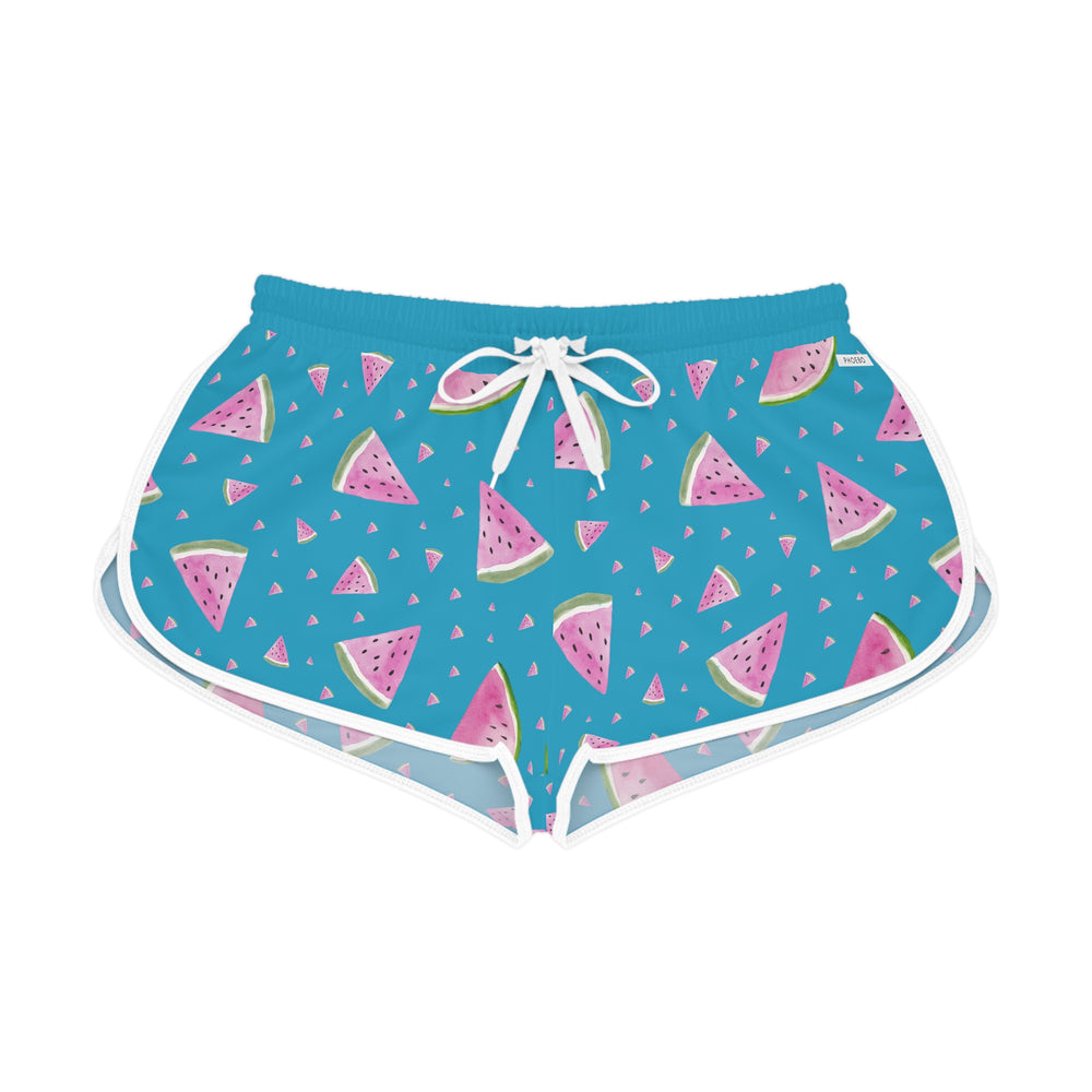 Light Blue Watermelon Shorts (AOP) – Fun All-Over Print for Summer Style