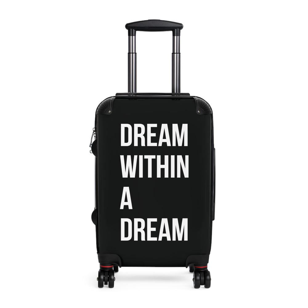 Dream Within A Dream Quote Suitcase | Stylish Luggage for Travelers