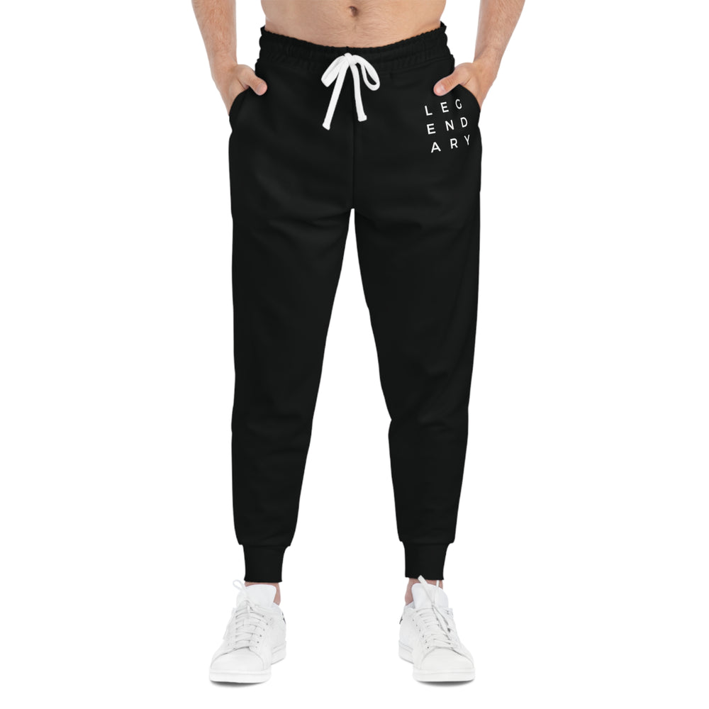 
                  
                    Legendary Black Athletic Joggers (AOP)
                  
                