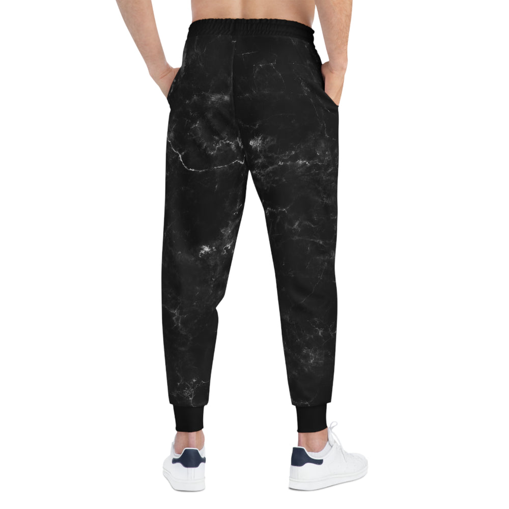 
                  
                    Edgy Black Athletic Joggers (AOP) | Trendy All-Over Print
                  
                