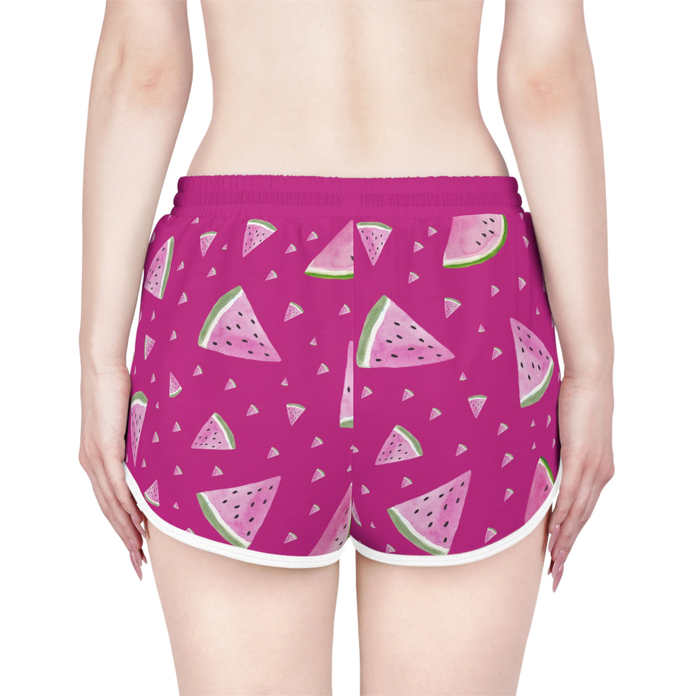 
                  
                    Vibrant Pink Watermelon Relaxed Shorts (AOP) | Fun All-Over Print
                  
                