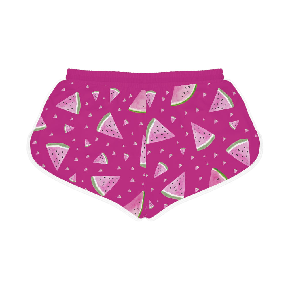 
                  
                    Vibrant Pink Watermelon Relaxed Shorts (AOP) | Fun All-Over Print
                  
                