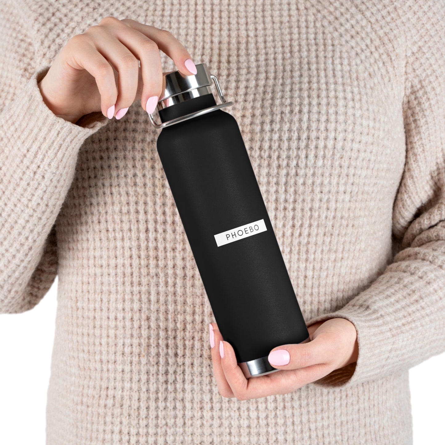 
                  
                    Sophisticated Black Copper Vacuum Insulated Bottle, 22oz
                  
                
