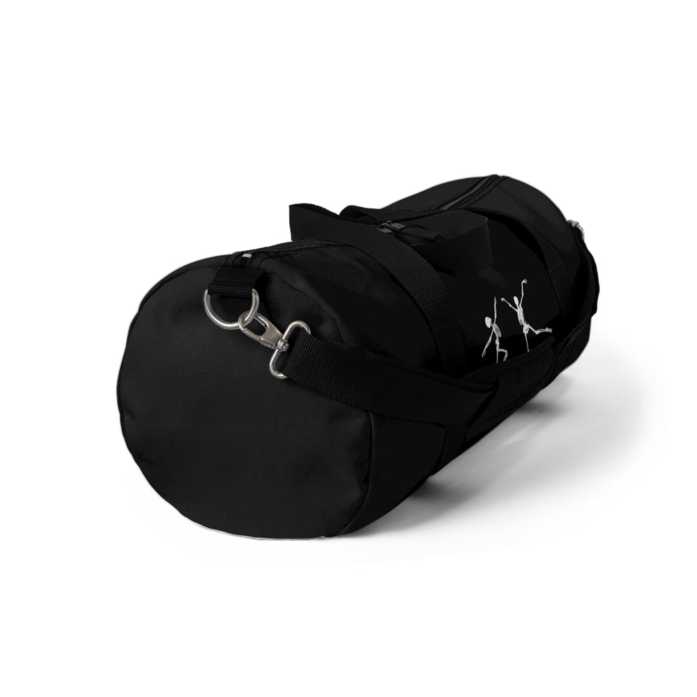 
                  
                    Skeletons Black Duffel Bag | Stylish for Travel and Gym Essentials
                  
                