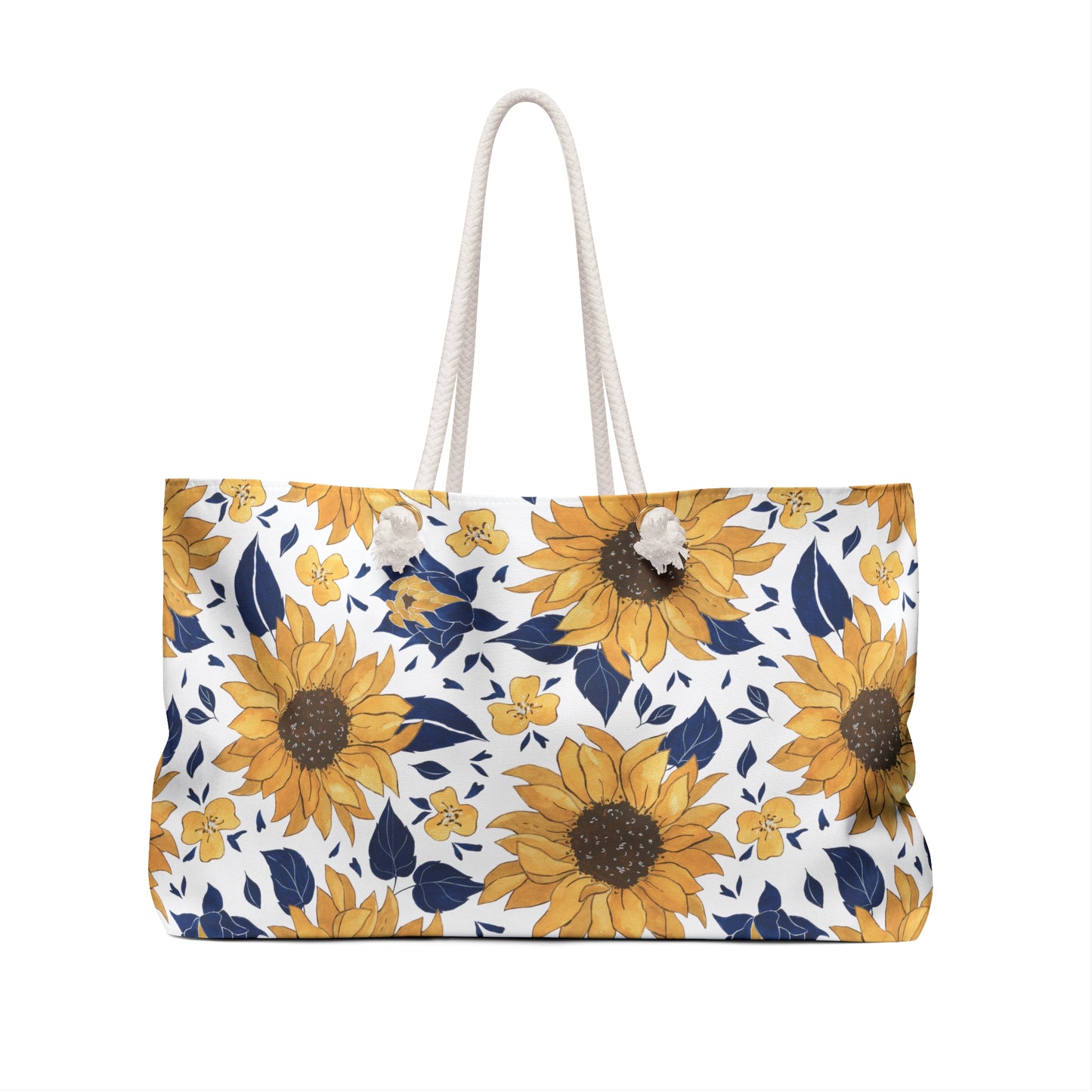 
                  
                    Floral Yellow Weekender Bag
                  
                