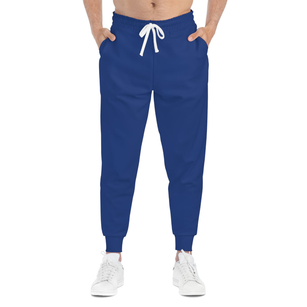 
                  
                    Phoebo Blue Athletic Joggers (AOP) | Activewear for Performance and Style
                  
                