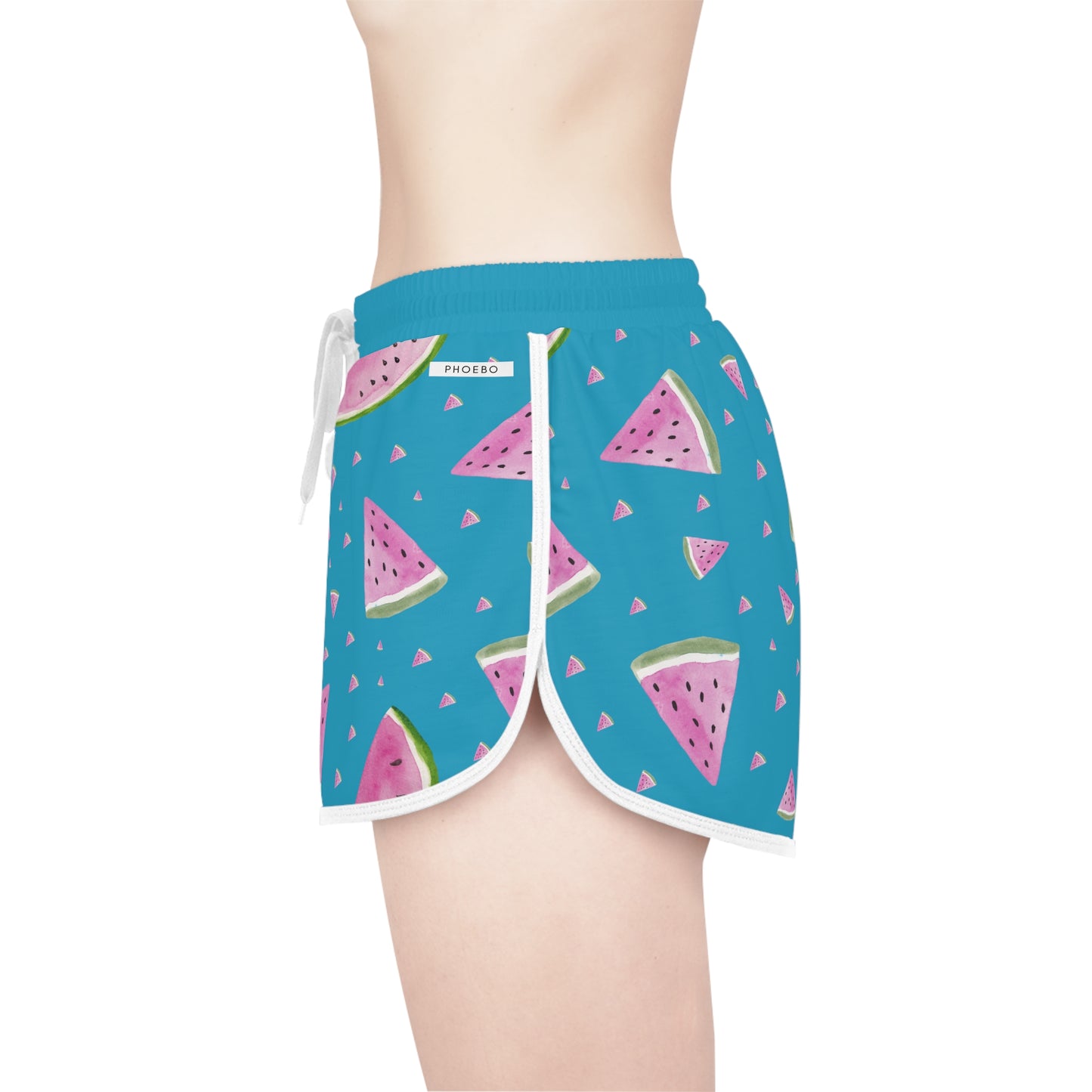 
                  
                    Light Blue Watermelon Shorts (AOP) – Fun All-Over Print for Summer Style
                  
                