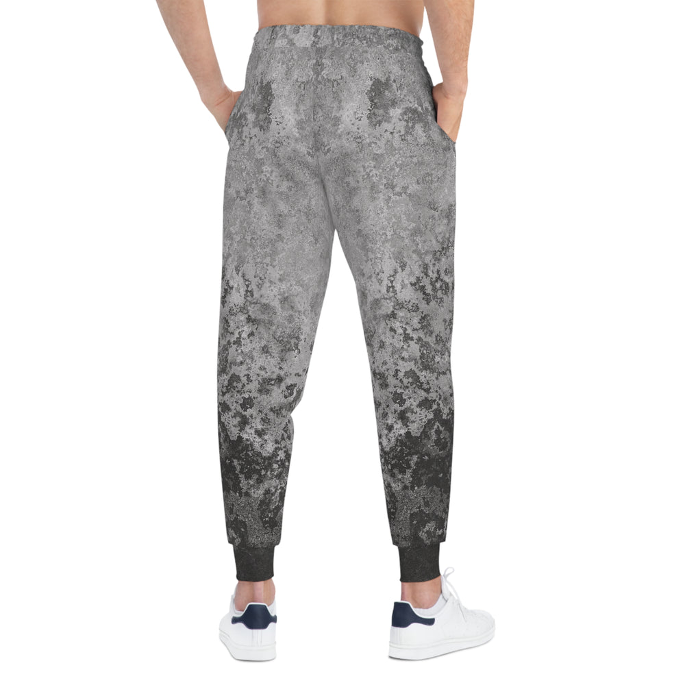 
                  
                    Distressed Grey Athletic Joggers (AOP) | Trendy & Edgy Joggers
                  
                