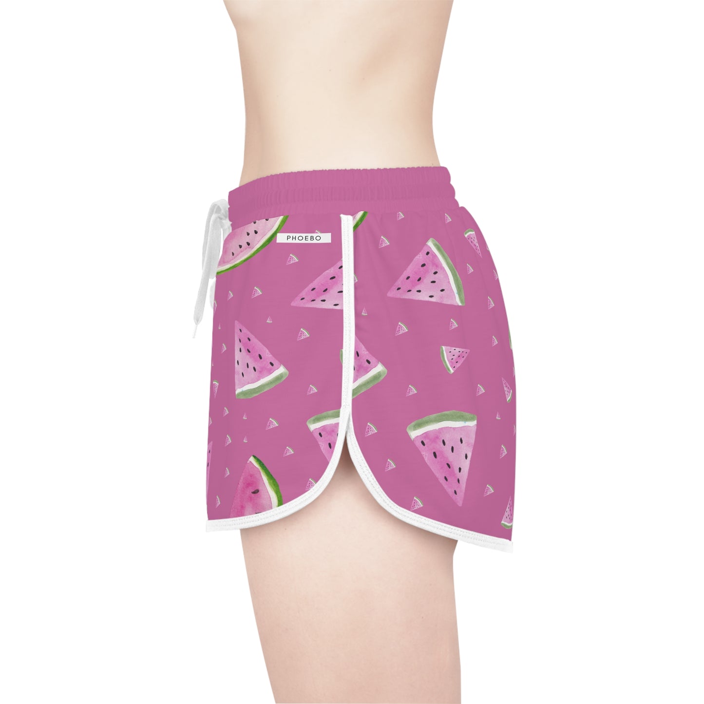 
                  
                    Pink Watermelon Relaxed Shorts (AOP) | Fun All-Over Print for Style
                  
                