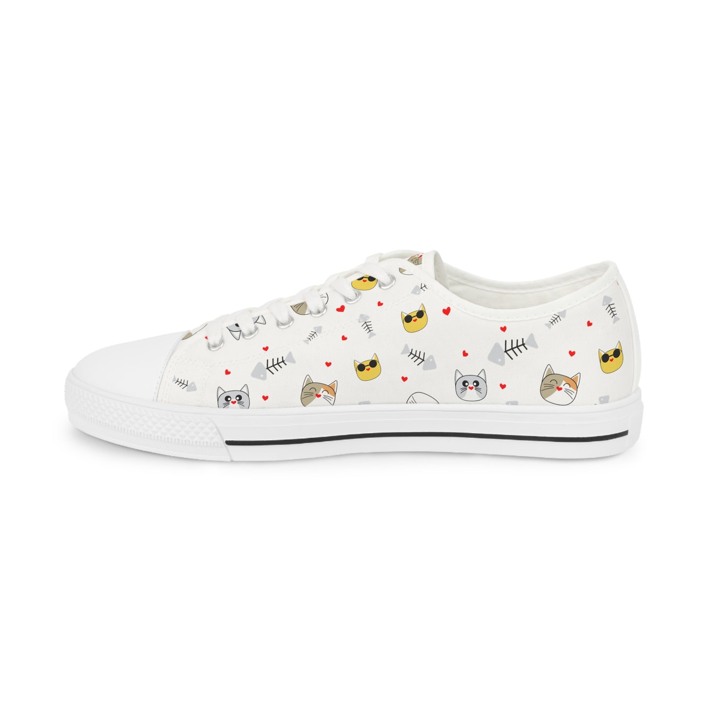 
                  
                    Colorful Cartoon Men's Low Top Sneakers | Fun and Stylish Footwear
                  
                