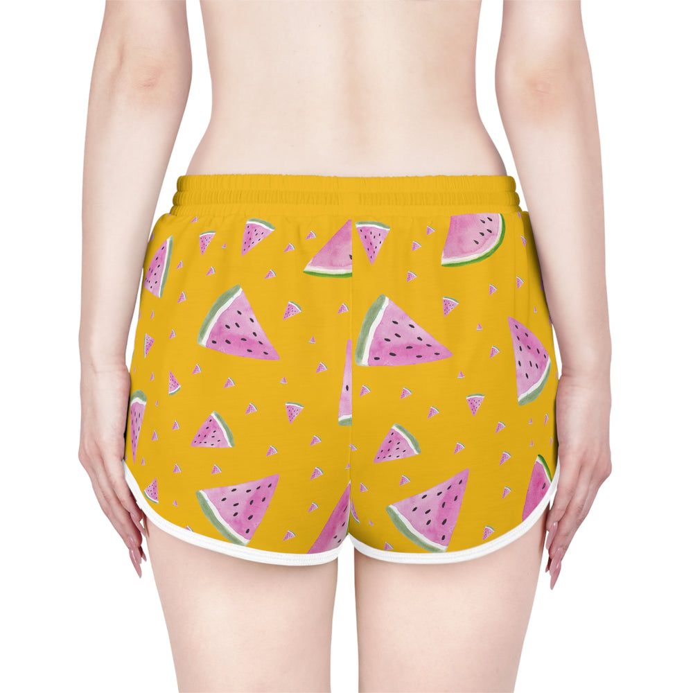 
                  
                    Yellow Watermelon Print Relaxed Shorts (AOP) | Funky Print
                  
                