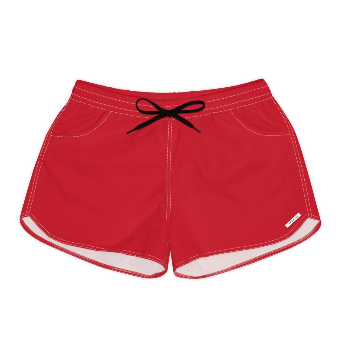 
                  
                    Vibrant Red Casual Shorts (AOP) | Eye-Catching Summer Style
                  
                