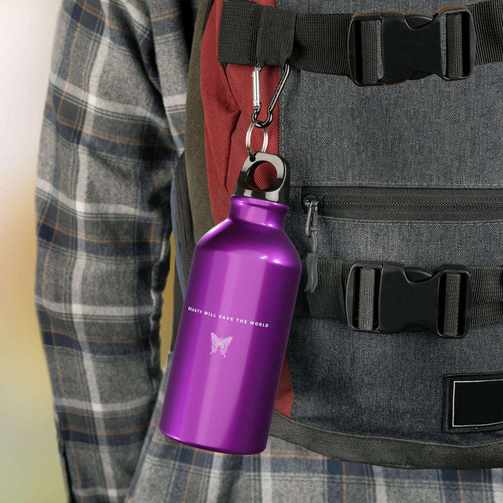 
                  
                    Vibrant Purple motivational Sport Bottle | Butterfly Print
                  
                