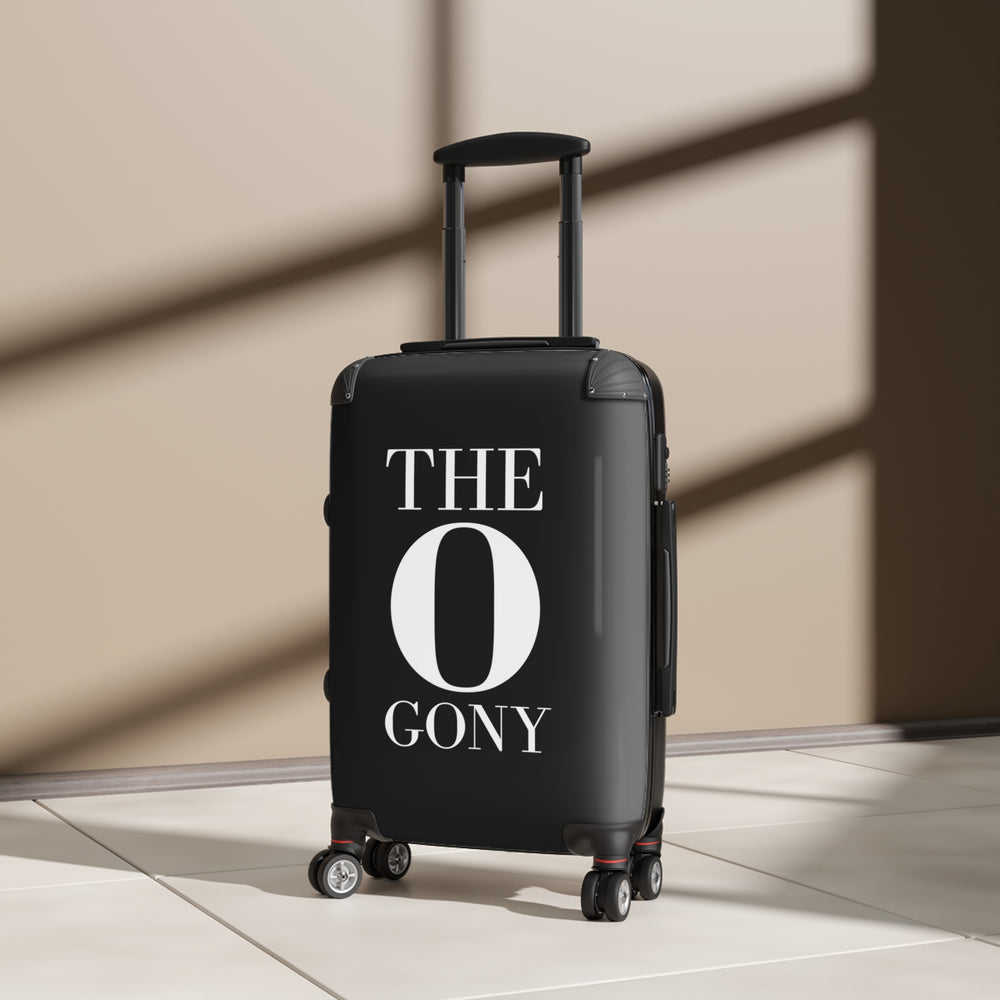 
                  
                    Black Suitcase with Philosophy Print |  Bold Statement
                  
                