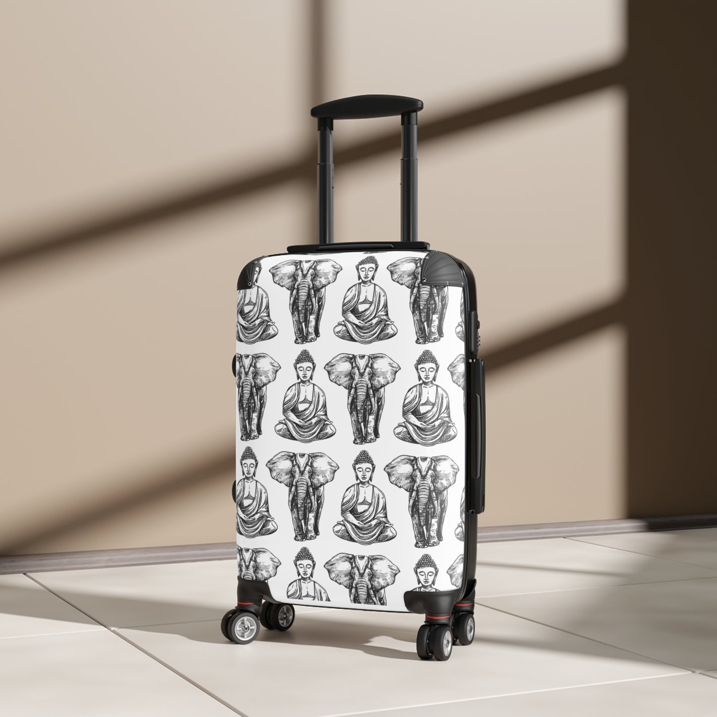 
                  
                    Phoebo Buddha Elephant Print Suitcase | Stylish Luggage for Mindful Travelers
                  
                