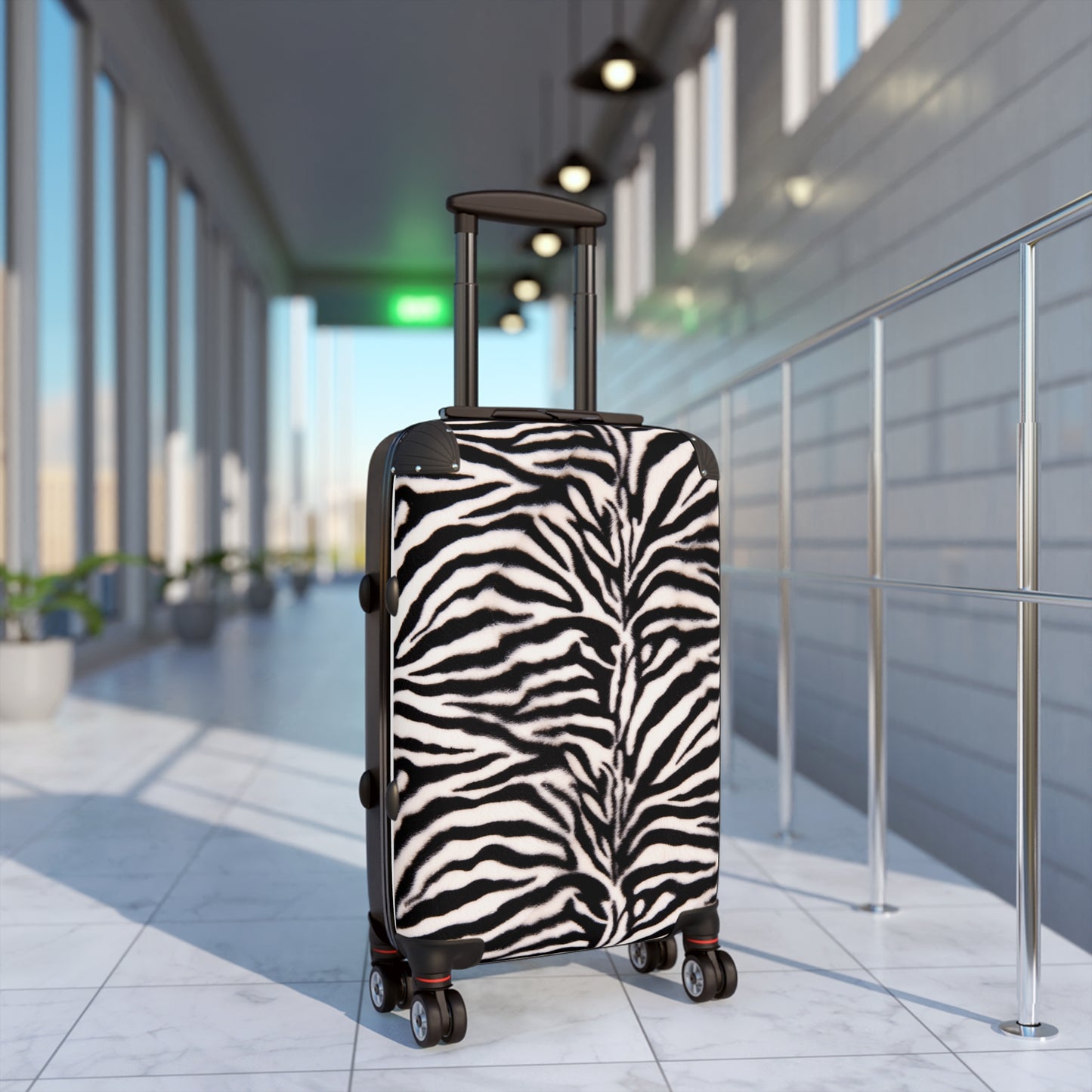 
                  
                    Zebra Print Suitcase | Trendy Companion for Stylish Adventures
                  
                