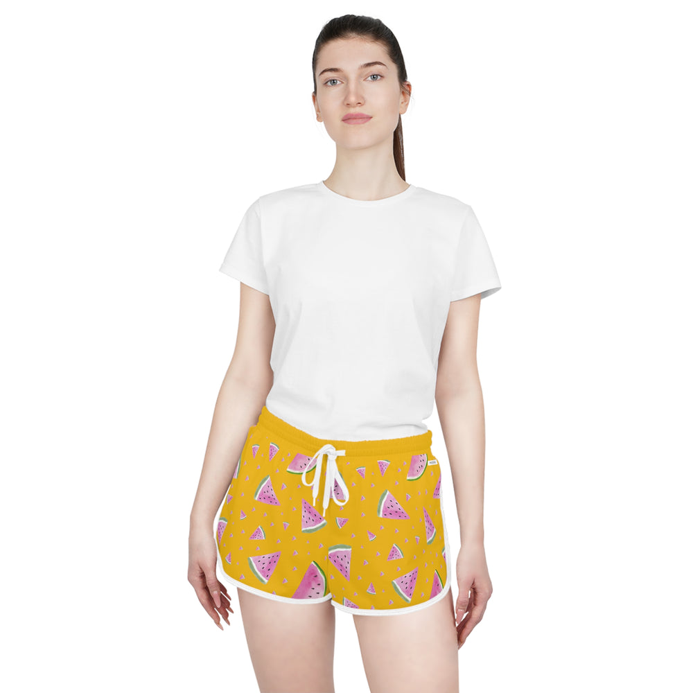 
                  
                    Yellow Watermelon Print Relaxed Shorts (AOP) | Funky Print
                  
                