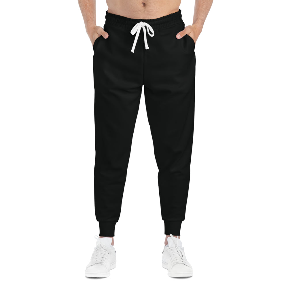 Black One Athletic Joggers (AOP)