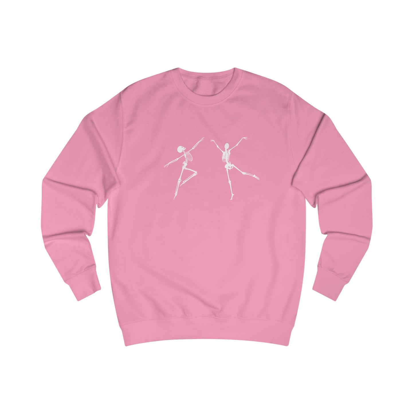 
                  
                    Pink Skeletons Unisex Sweatshirt | Dancing Skeletons Print
                  
                
