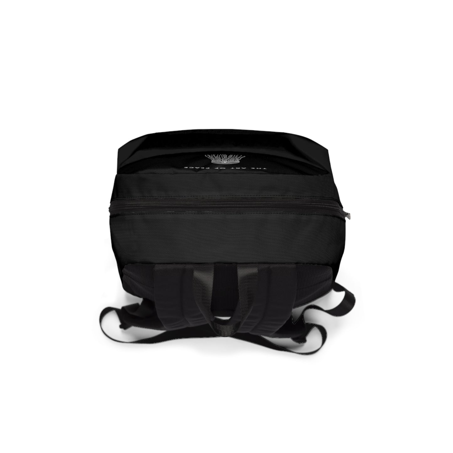 
                  
                    Black Unisex Backpack | Motivational Squid Print
                  
                