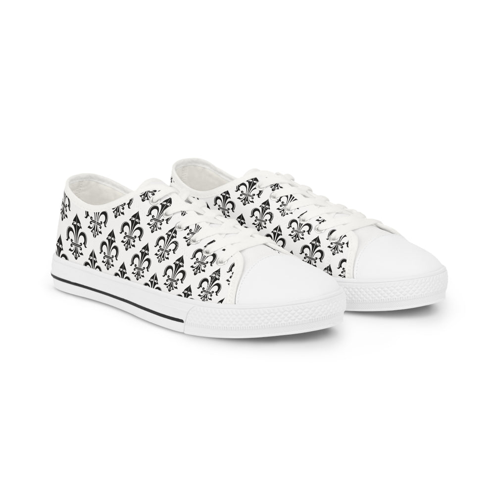 
                  
                    Men's Low Top Sneakers | Classic Black & White Design for Everyday Style
                  
                