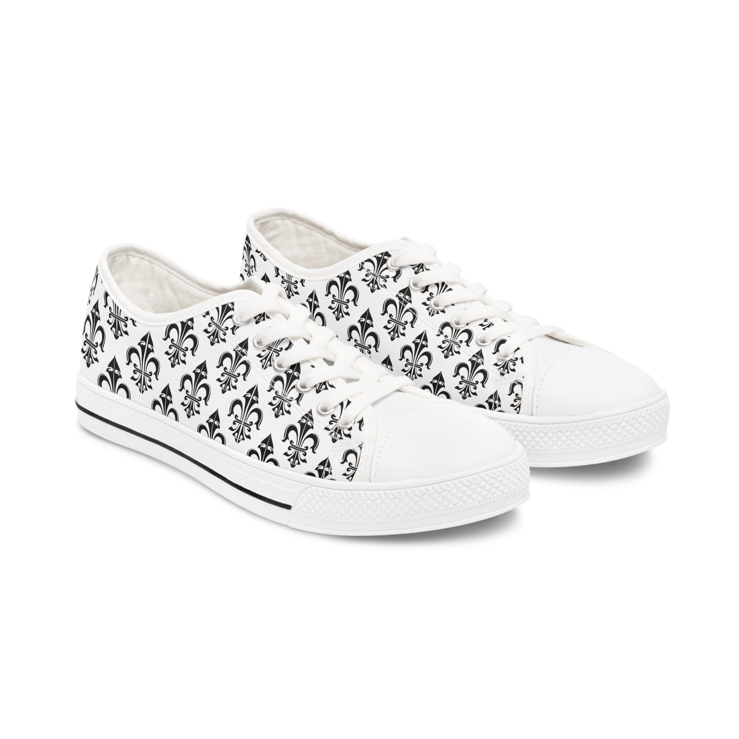 
                  
                    Black & White Print | Women's Low Top Sneakers
                  
                
