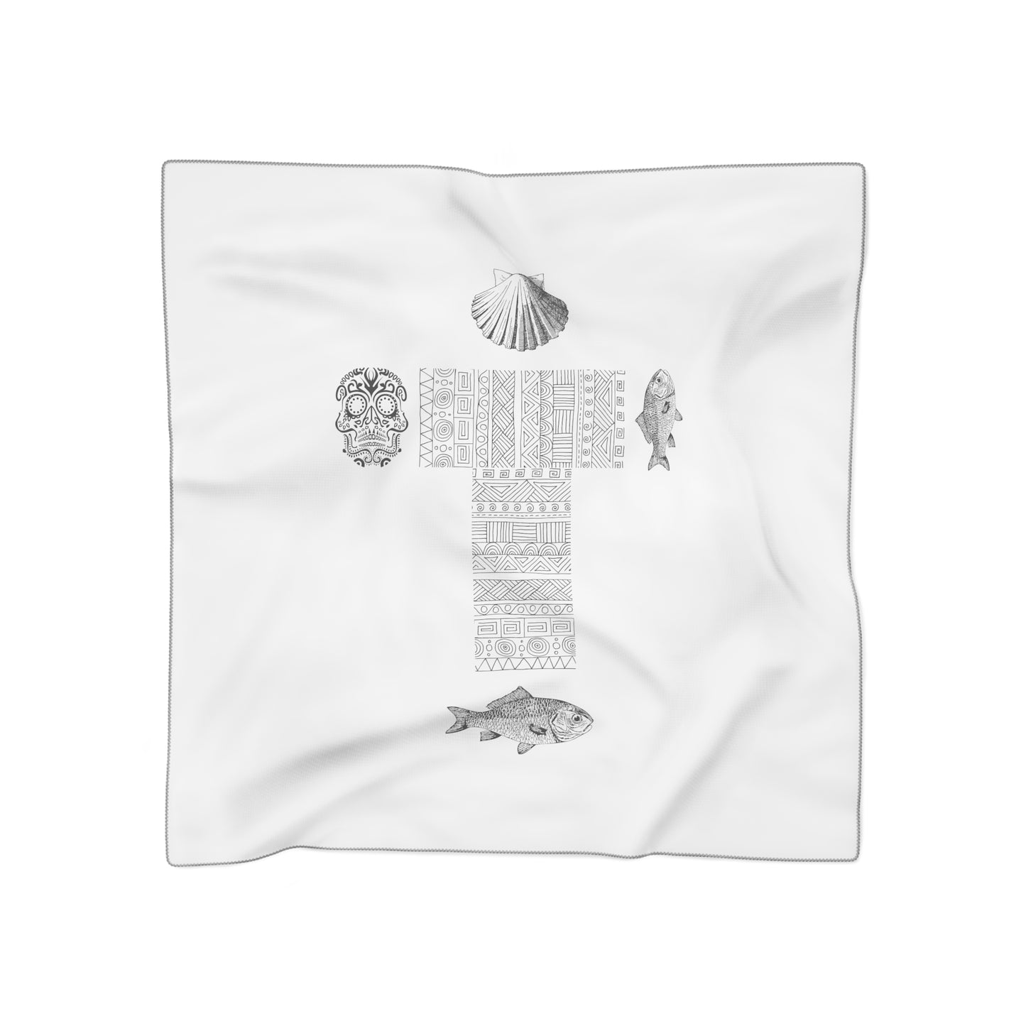 
                  
                    Elegant Poly Scarf | Featuring the Original Phoebo Cross
                  
                