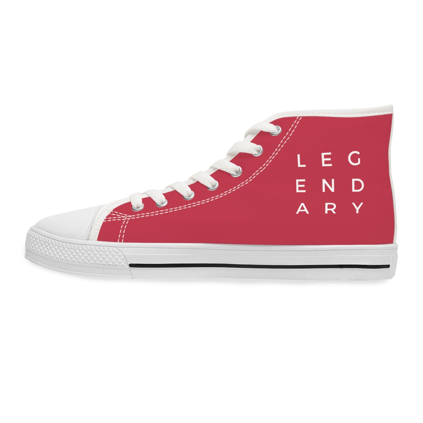 
                  
                    Vibrant Pink Women's High Top Sneakers | LEGENDARY Print
                  
                