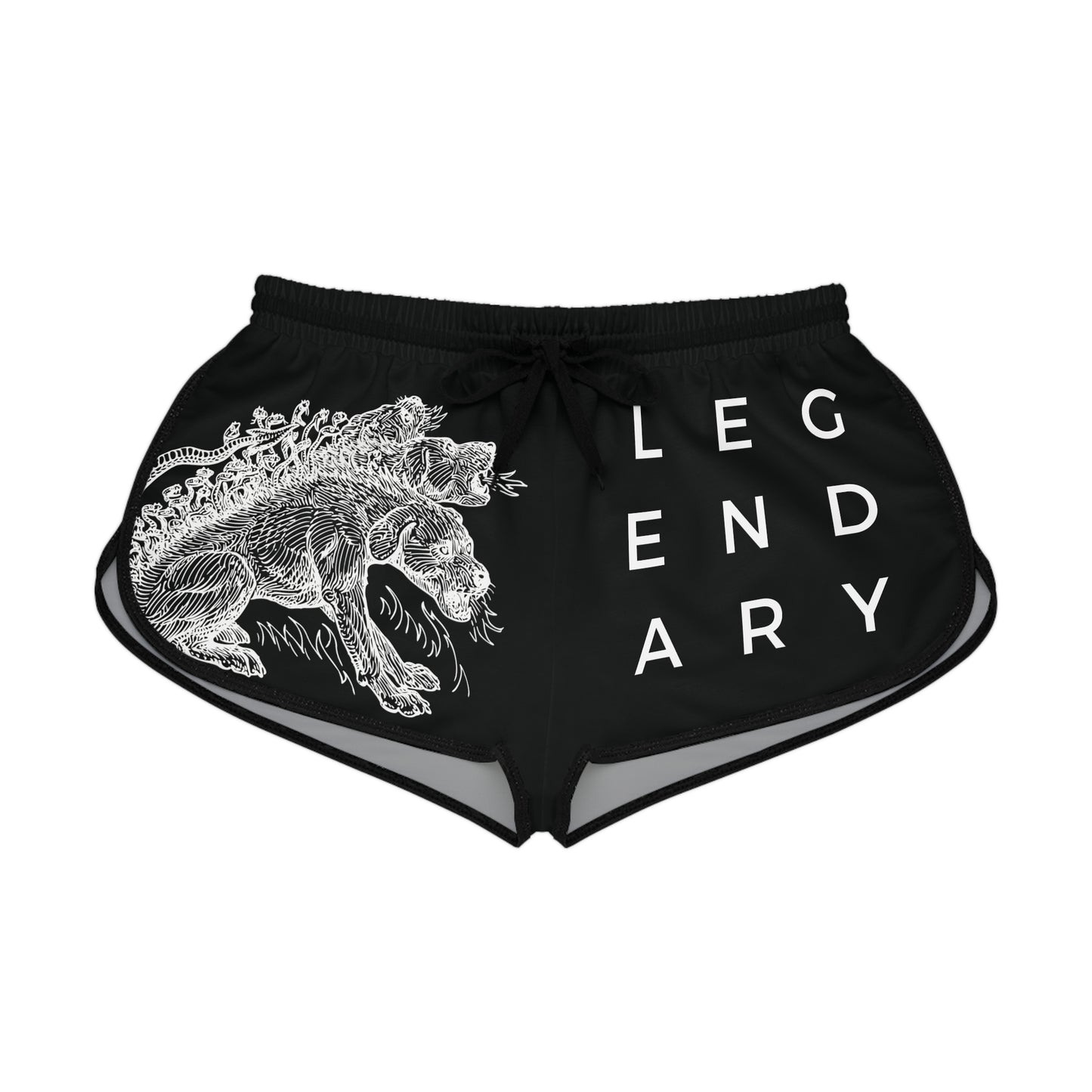
                  
                    Women's Relaxed Shorts (AOP) | Featuring Mythical Creature
                  
                