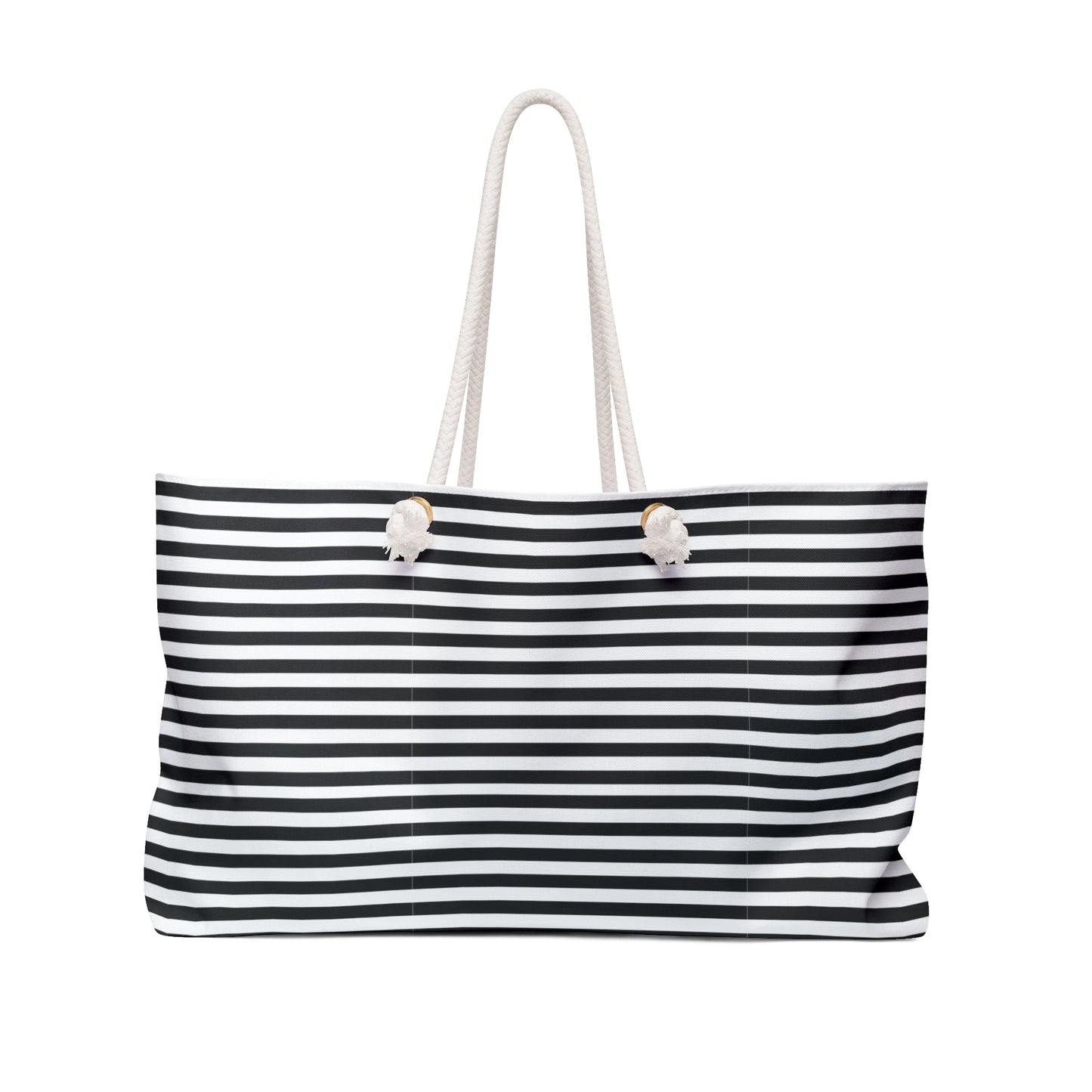 
                  
                    Black Stripes Weekender Bag | Stylish and Spacious Travel Companion
                  
                