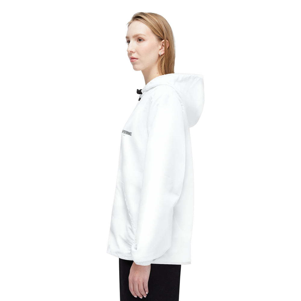 
                  
                    Human Performance | White Windbreaker
                  
                