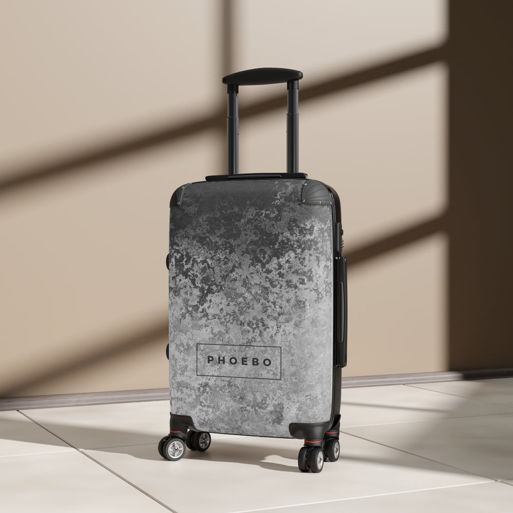 
                  
                    Grey Print Suitcase | Phoebo Print
                  
                