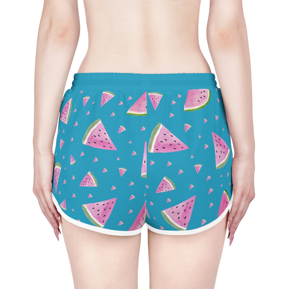 
                  
                    Light Blue Watermelon Shorts (AOP) – Fun All-Over Print for Summer Style
                  
                