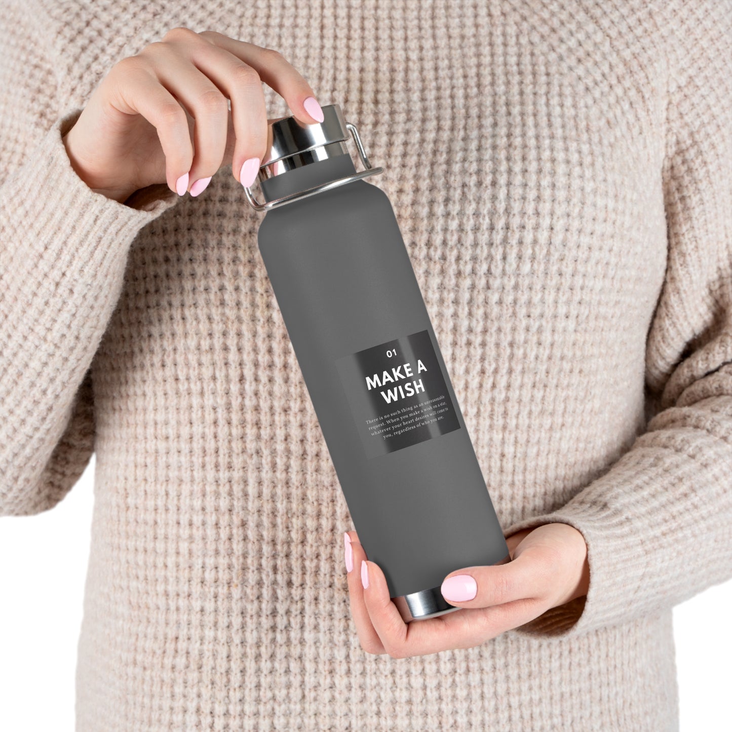 
                  
                    Grey Phoebo Copper Vacuum Insulated Bottle, 22oz
                  
                