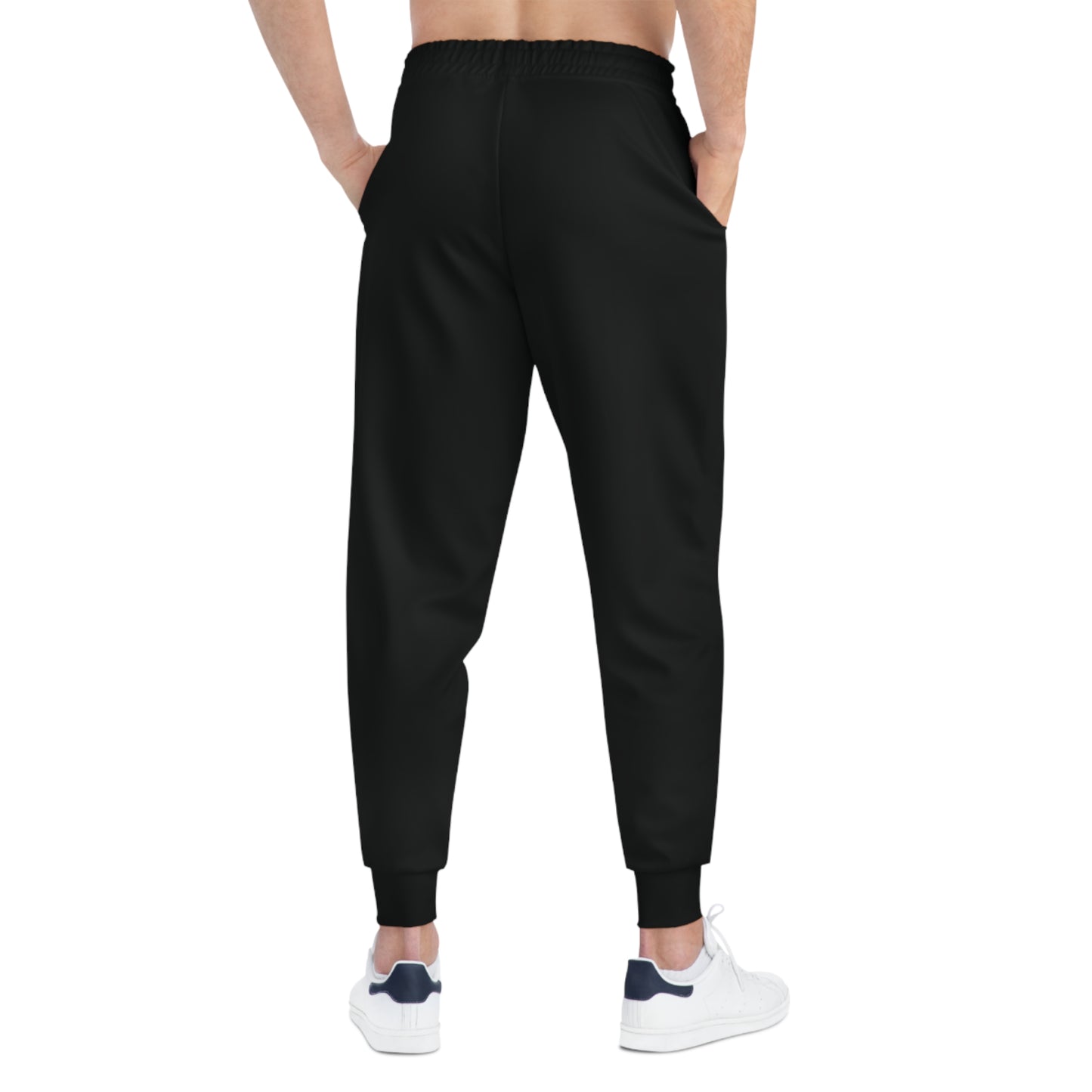 
                  
                    Black One Athletic Joggers (AOP)
                  
                