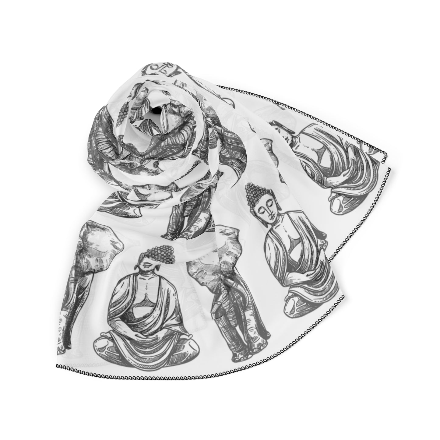 
                  
                    Buddha and his best friend Poly Scarf
                  
                