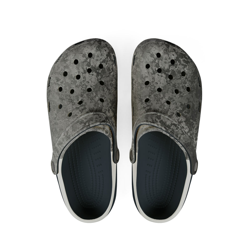 Distressed Grey EVA Foam Clogs  | Unique and Dazzling Footwear