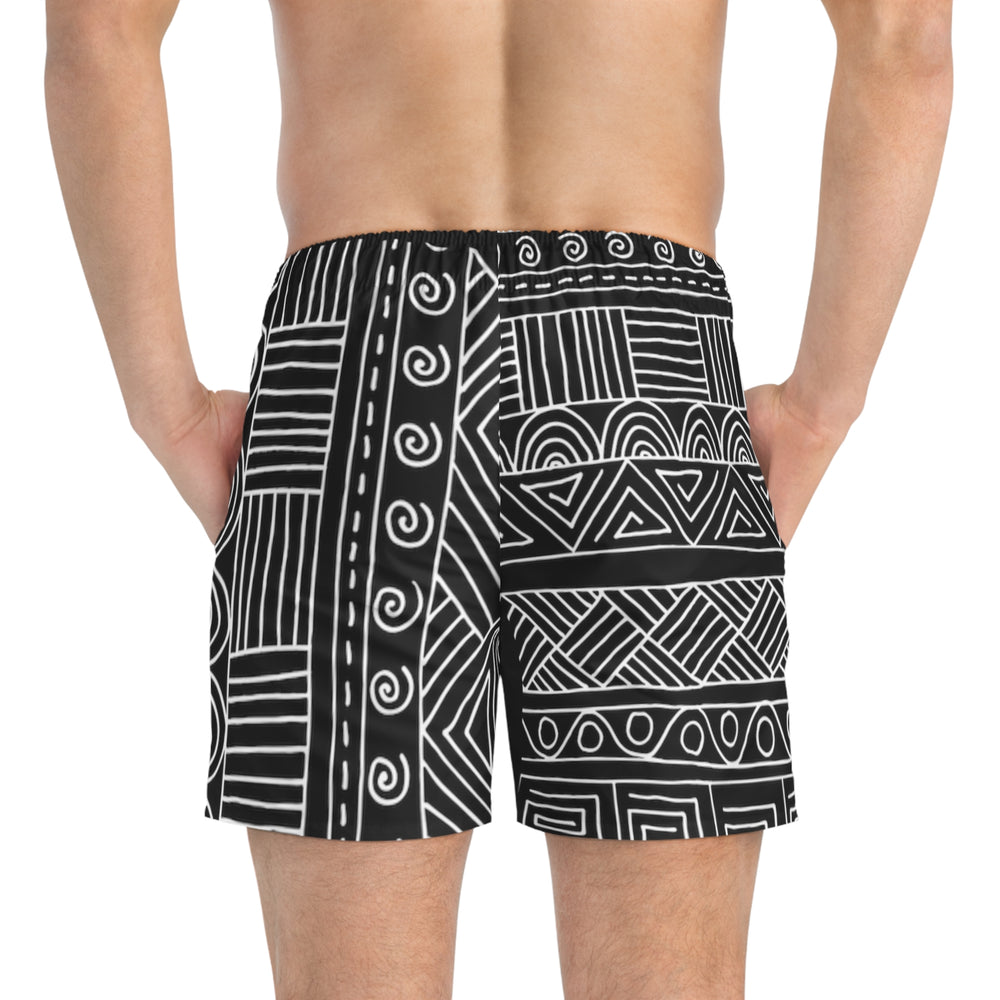 
                  
                    Dark Swim Trunks (AOP) | Stylish and Comfortable Swimwear
                  
                