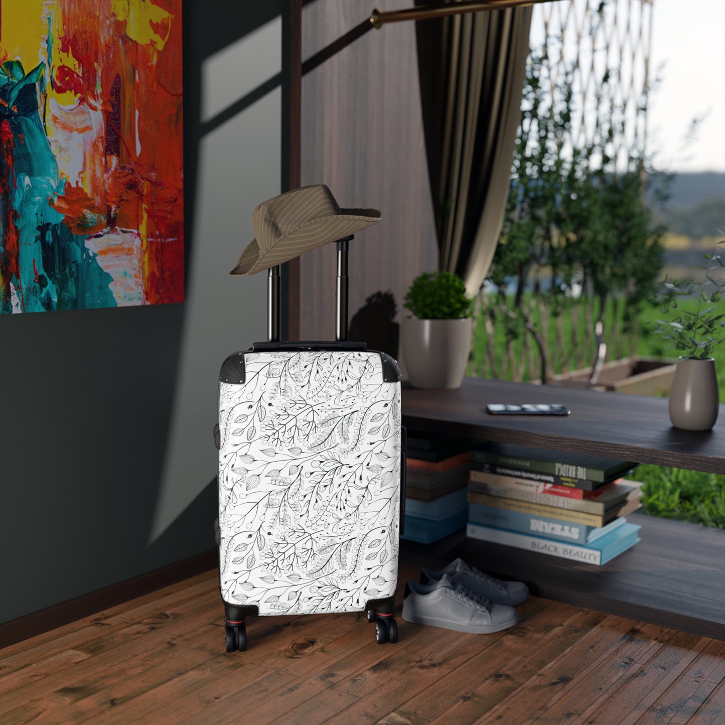 
                  
                    Floral Suitcase | Stylish and Spacious Luggage with Floral Design
                  
                