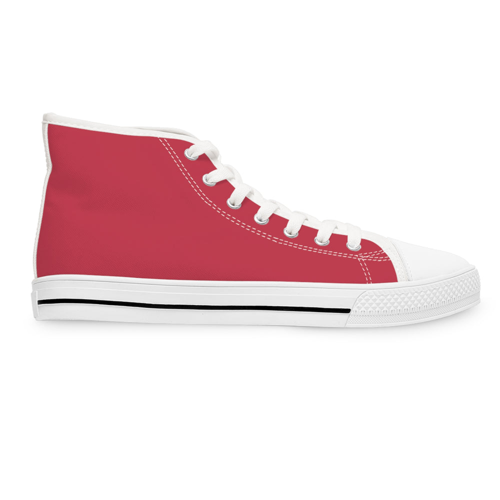 
                  
                    Vibrant Pink Women's High Top Sneakers | LEGENDARY Print
                  
                