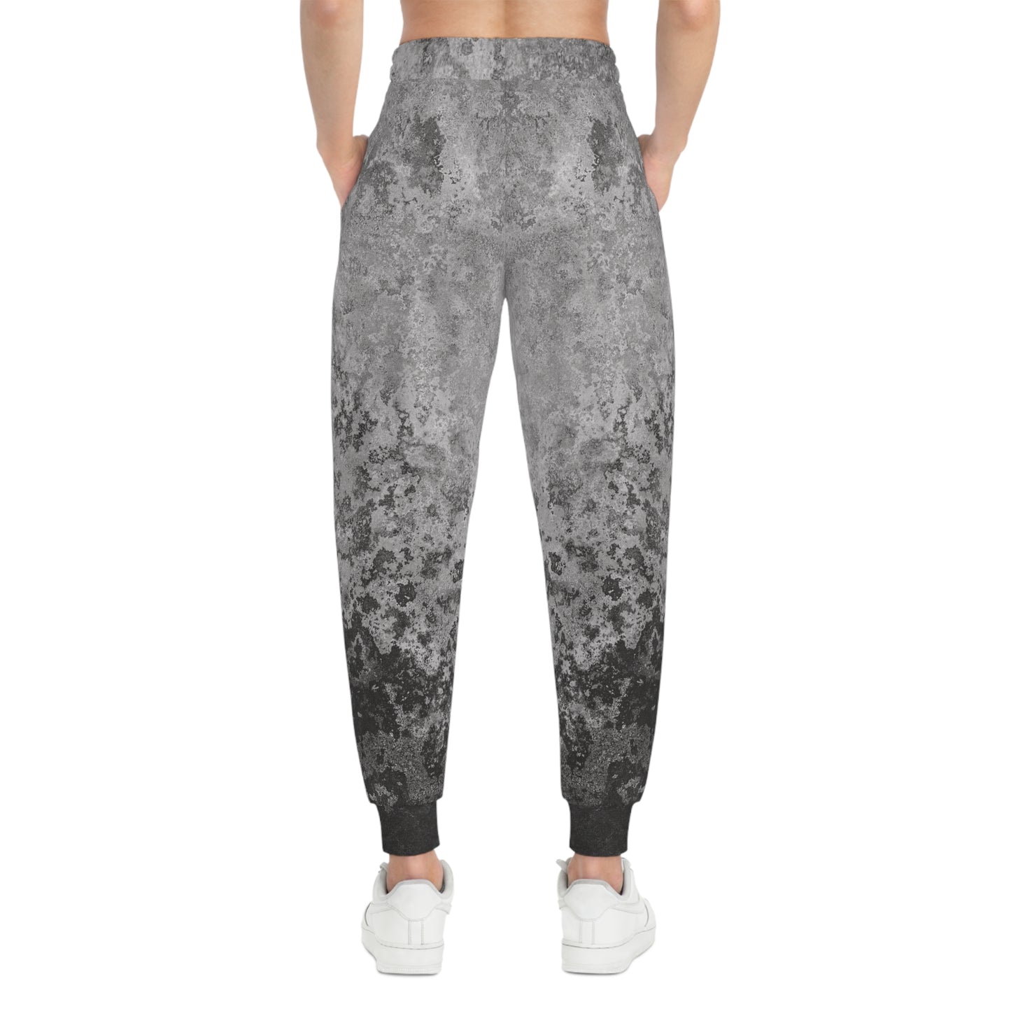 
                  
                    Distressed Grey Athletic Joggers (AOP) | Trendy & Edgy Joggers
                  
                