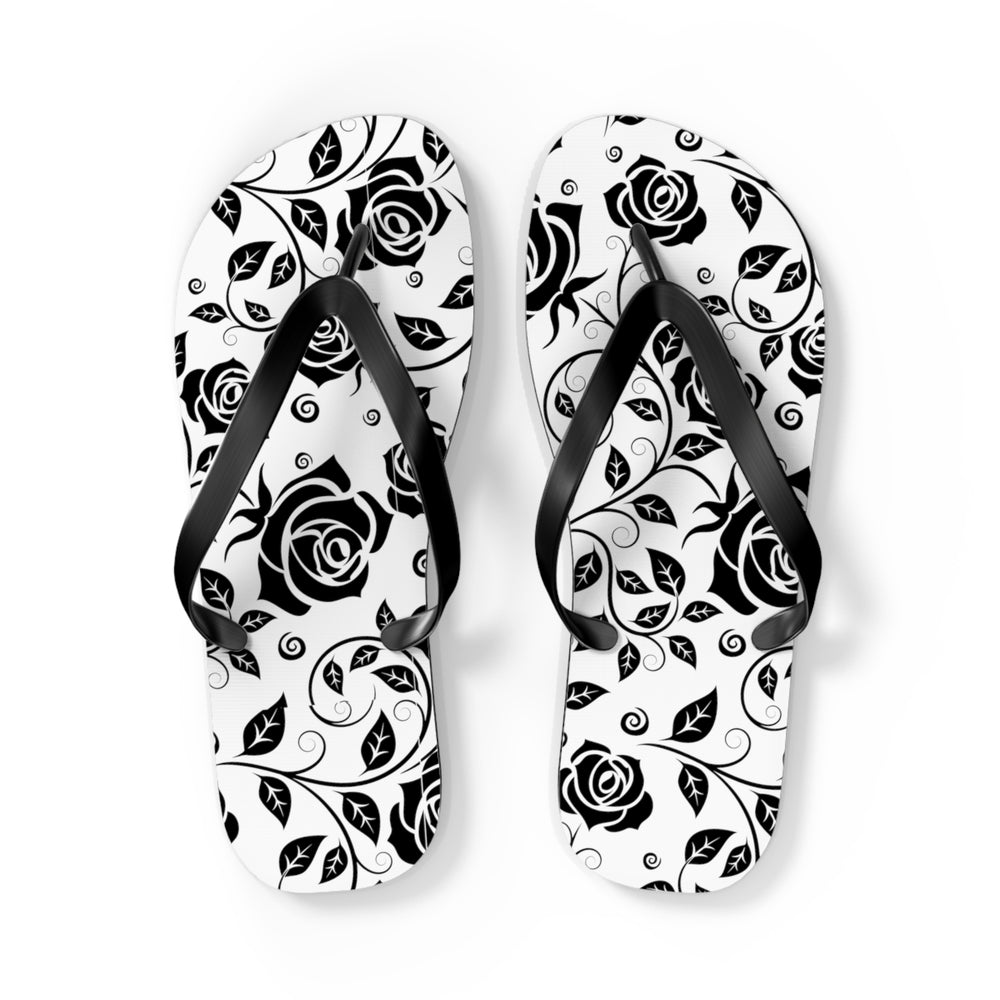 Floral Flip Flops