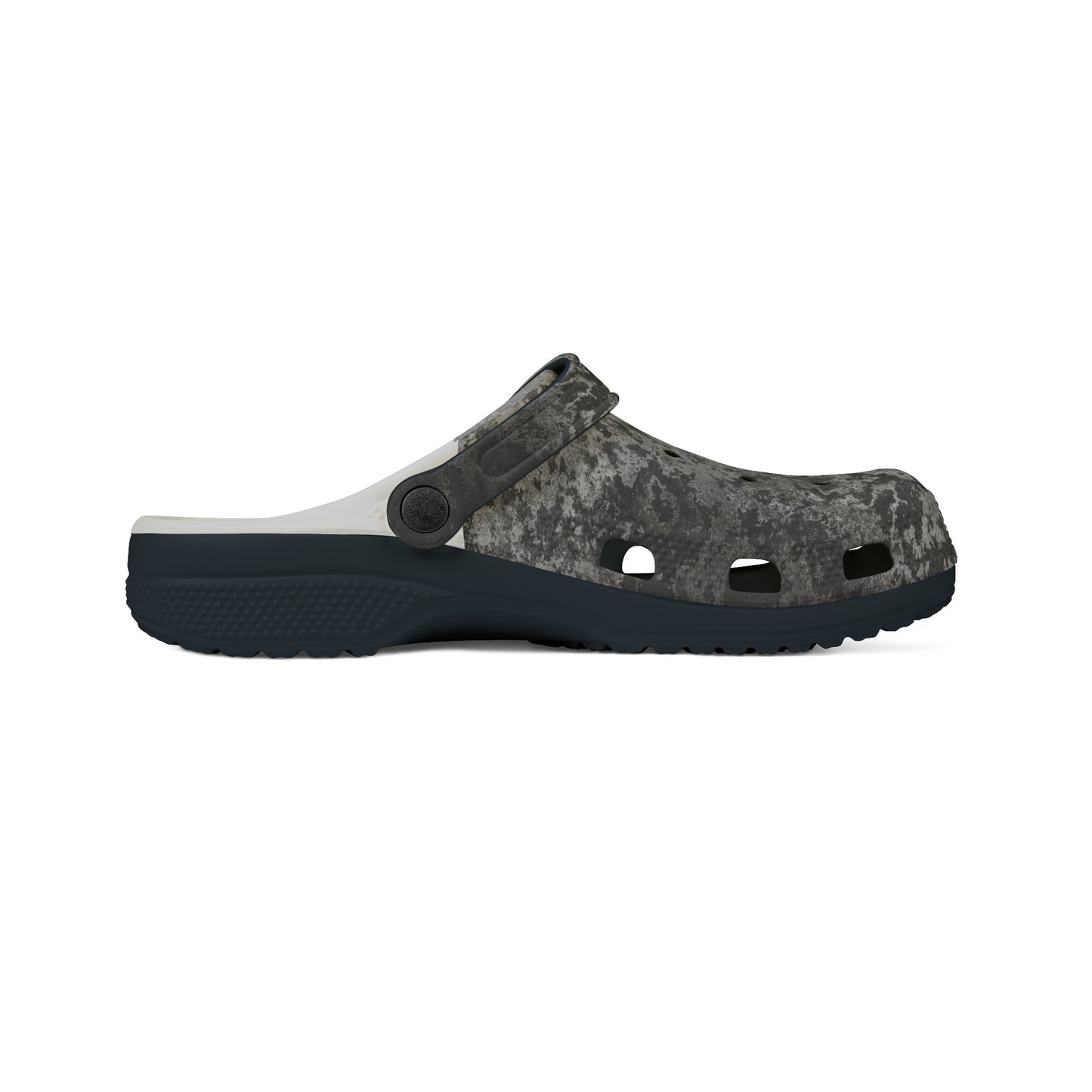 
                  
                    Distressed Grey EVA Foam Clogs  | Unique and Dazzling Footwear
                  
                